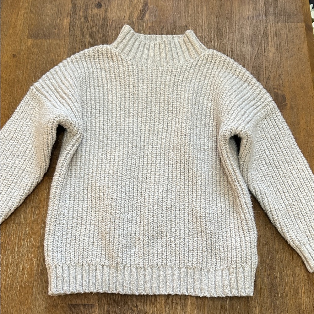 Cozy Cream Knit Sweater